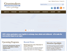 Tablet Screenshot of gwpa.org